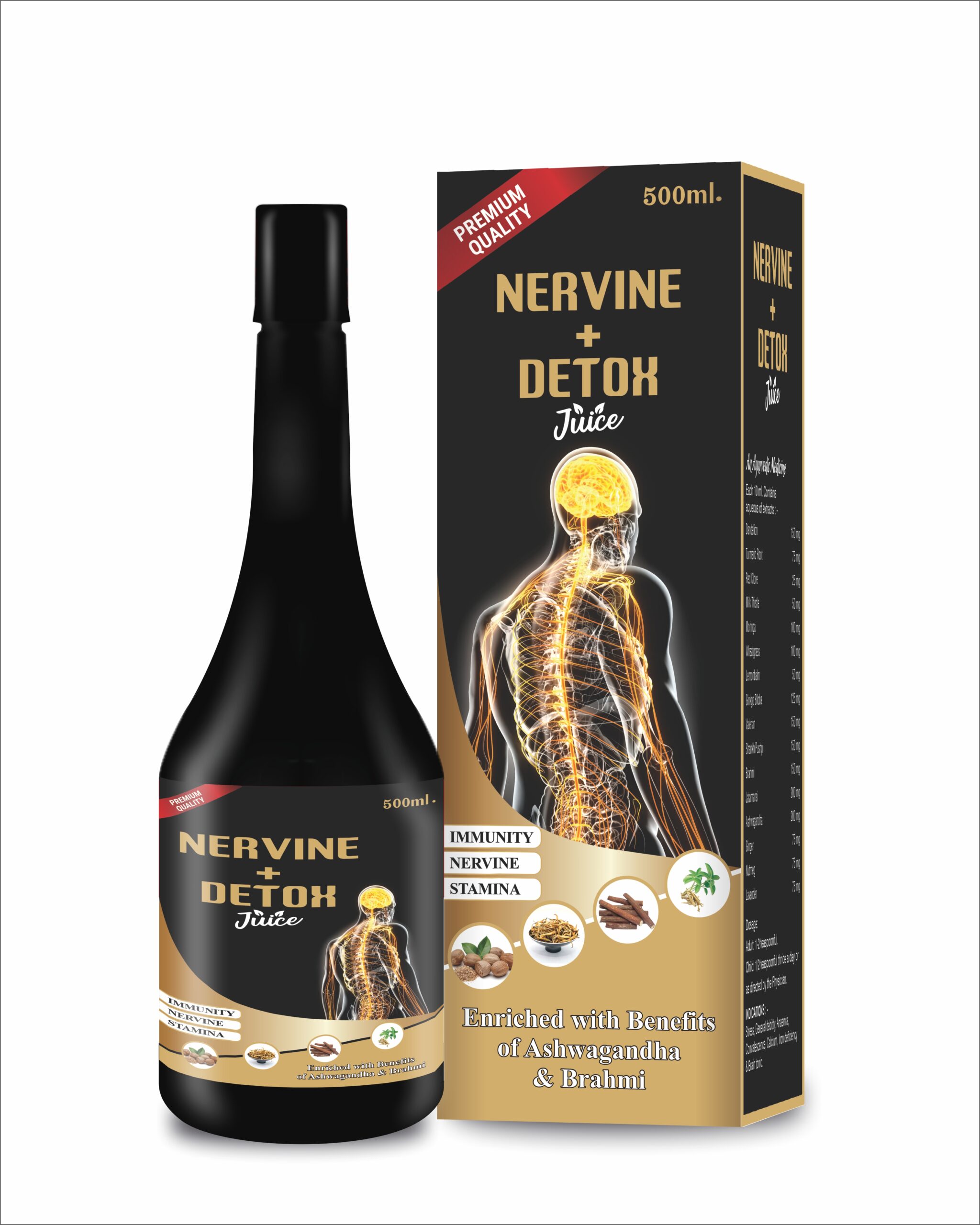 Nervine + Detox Juice